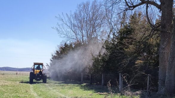 A1 Mist Sprayers provide uniform coverage on trees with less chemical and water usage. Photo courtesy of A1 Mist Sprayer.