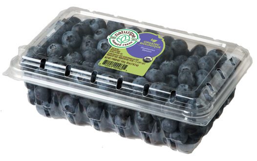Naturipe Farms blueberries in packaging. Photo courtesy of Naturipe Farms.