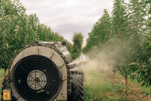 This is the Mini GUSS with Smart Apply integration, it delivers autonomous spraying, precision spraying and offers data collection. Photo courtesy of Smart Apply.