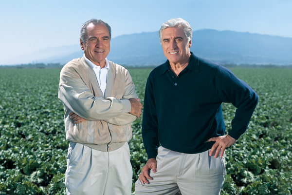 Brothers Bob and Tom Nunes formed The Nunes Co., a legendary Salinas Valley grower of vegetables and strawberries.