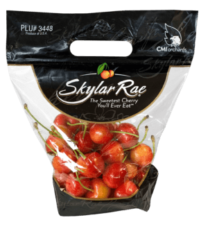 Skylar Rae cherries from CMI Orchards. Photo courtesy of CMI Orchards.